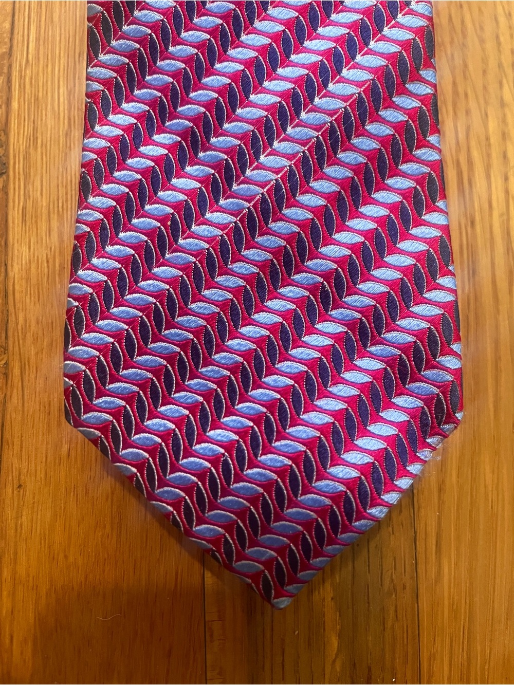 $395 Ermenegildo Zegna 3D 100% Italia! Embroidered Silk Tie
